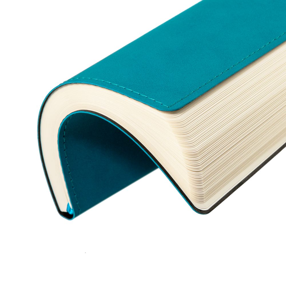 Ежедневник Lable, недатированный, бирюзовый / Миниатюра WWW (1000)