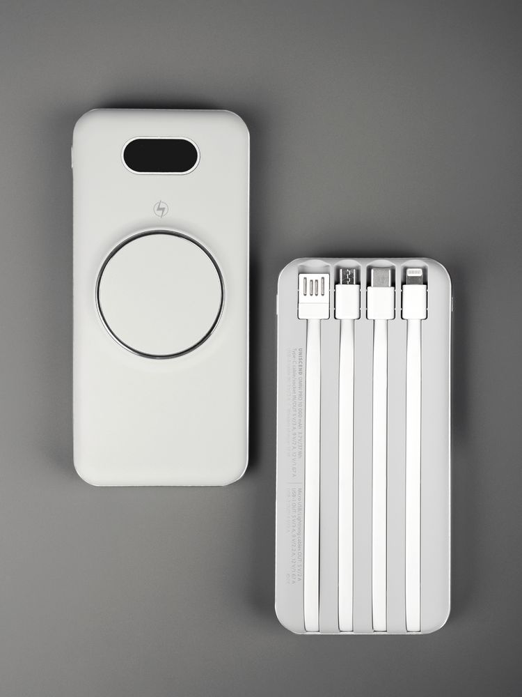 Внешний аккумулятор Omni Pro 10000 мАч, белый / Миниатюра WWW (1000)