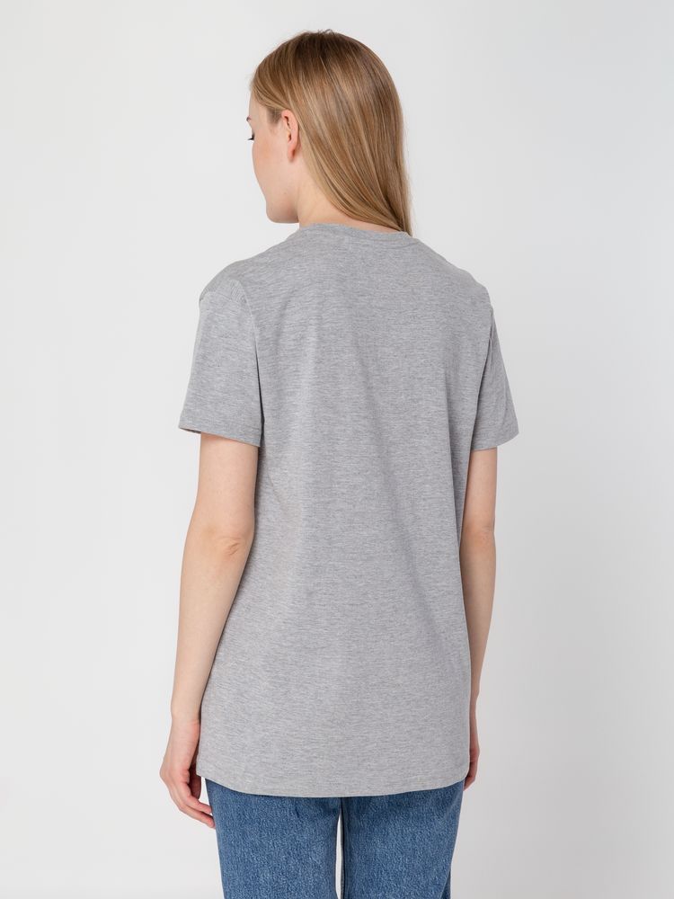 Футболка унисекс T-Bolka 160, серый меланж / Миниатюра WWW (1000)