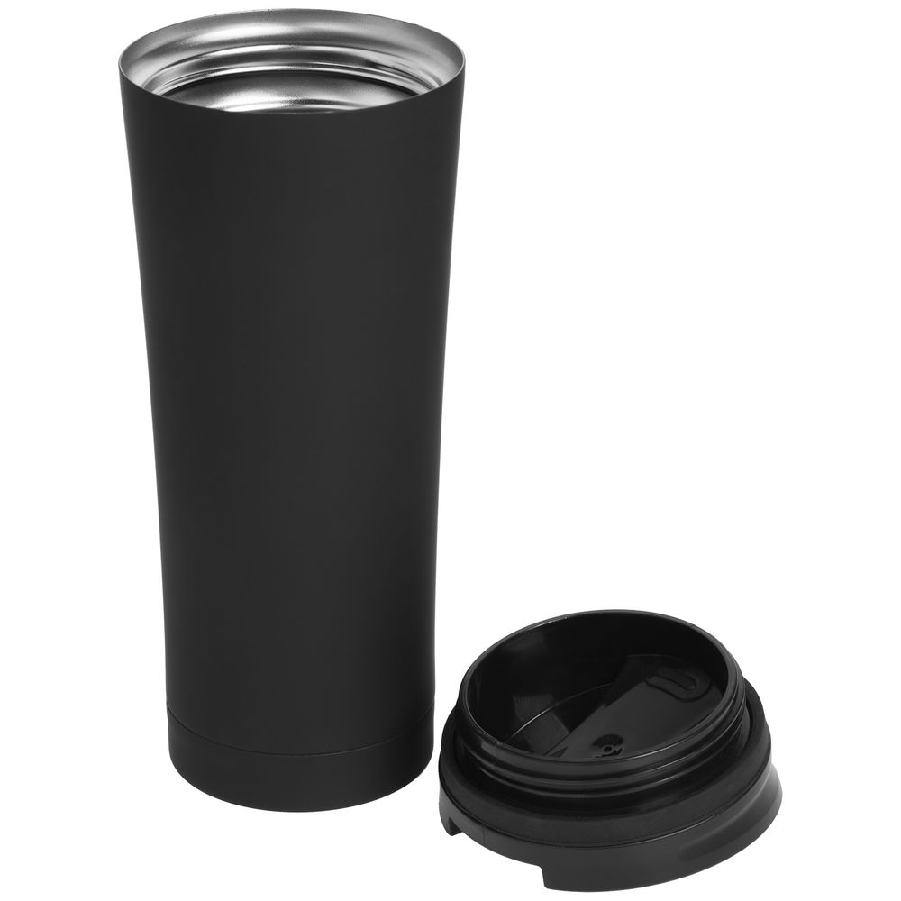 Термостакан Smoothy, черный / Миниатюра WWW (1000)