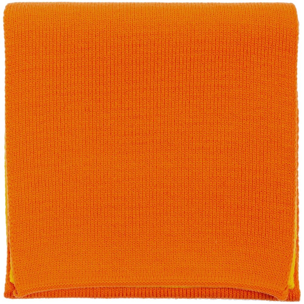 Шарф Real Talk Duo, желтый с апельсиновым / Миниатюра WWW (1000)