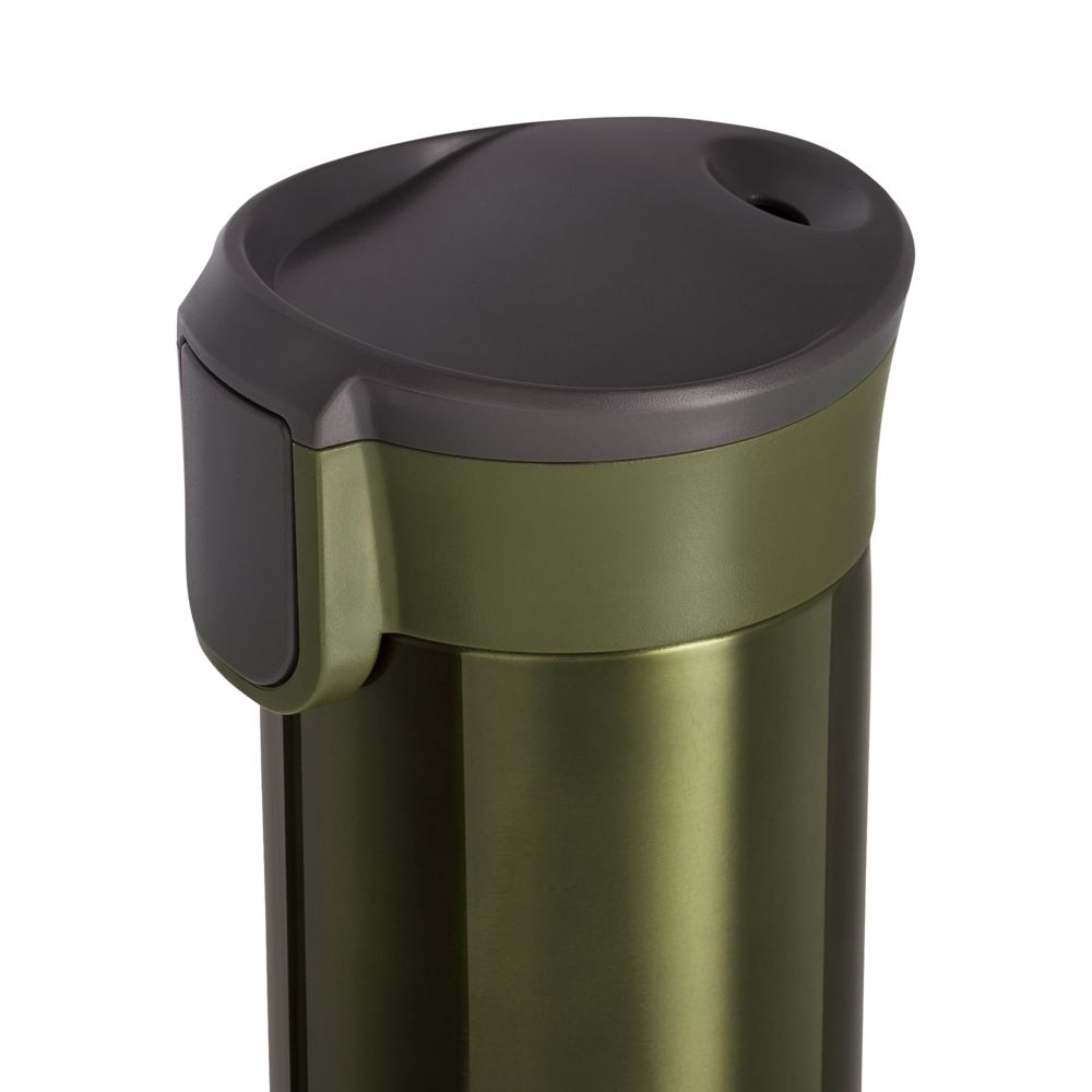 Термостакан Tralee, оливково-зеленый / Миниатюра WWW (1000)