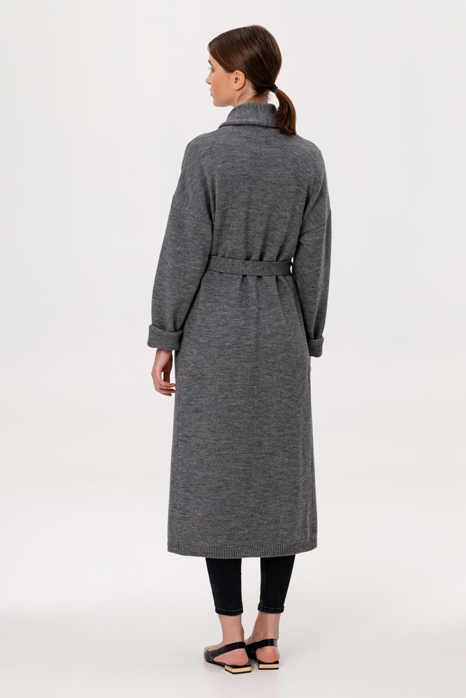 Кардиган женский Free Flow, серый меланж / Миниатюра WWW (1000)