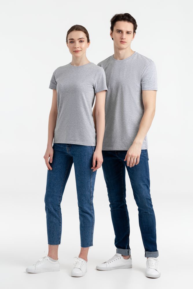 Футболка женская T-bolka Stretch Light Lady, серый меланж / Миниатюра WWW (1000)