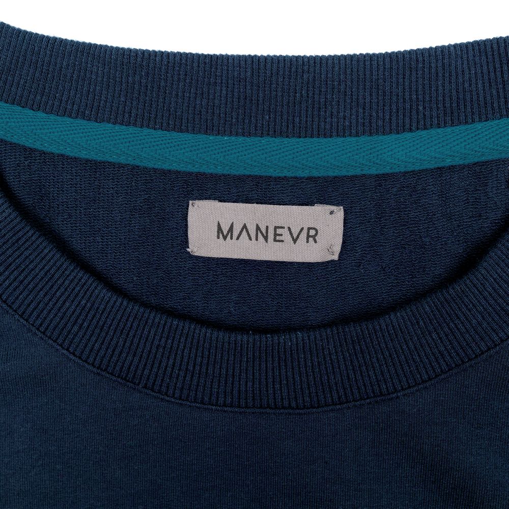 Футболка с длинным рукавом Kosmos 1.0, темно-синяя / Миниатюра WWW (1000)