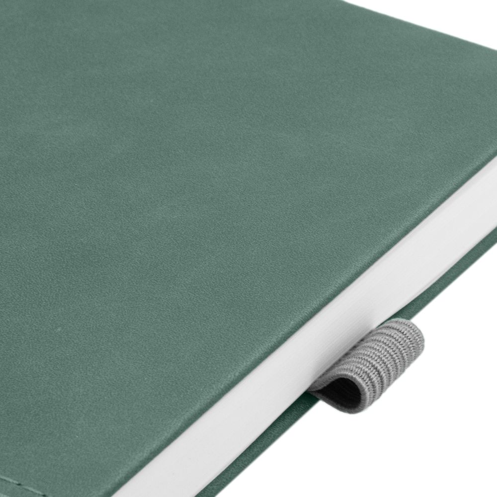 Ежедневник Horizon, недатированный, серый с зеленым / Миниатюра WWW (1000)