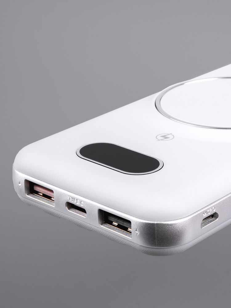 Внешний аккумулятор Omni Pro 10000 мАч, белый / Миниатюра WWW (1000)