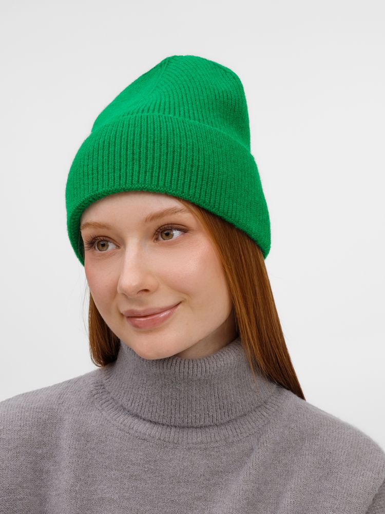 Шапка Color Boom, зеленая / Миниатюра WWW (1000)