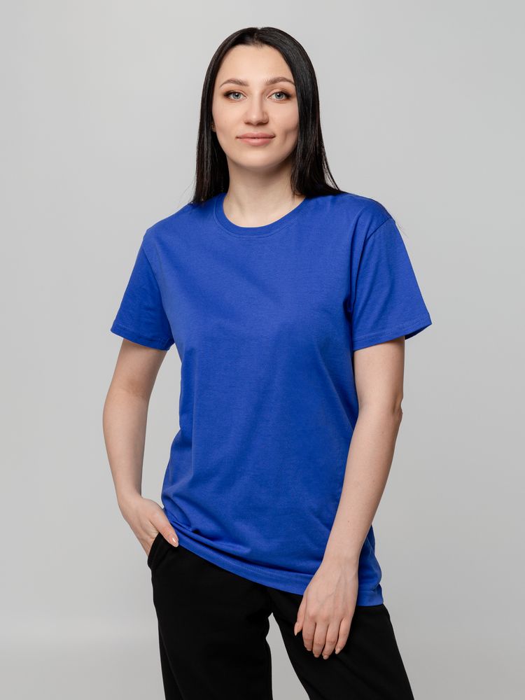 Футболка унисекс T-bolka 140, ярко-синяя / Миниатюра WWW (1000)