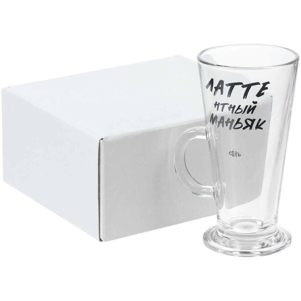 Кружка для латте «Латтентный маньяк» / Миниатюра WWW (1000)