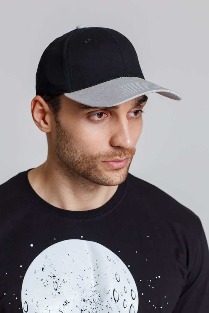 Бейсболка Ben Loyal, черная с синим / Миниатюра WWW (1000)