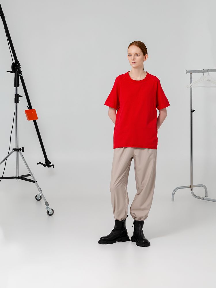 Футболка унисекс Vozduh 1.0, красная / Миниатюра WWW (1000)