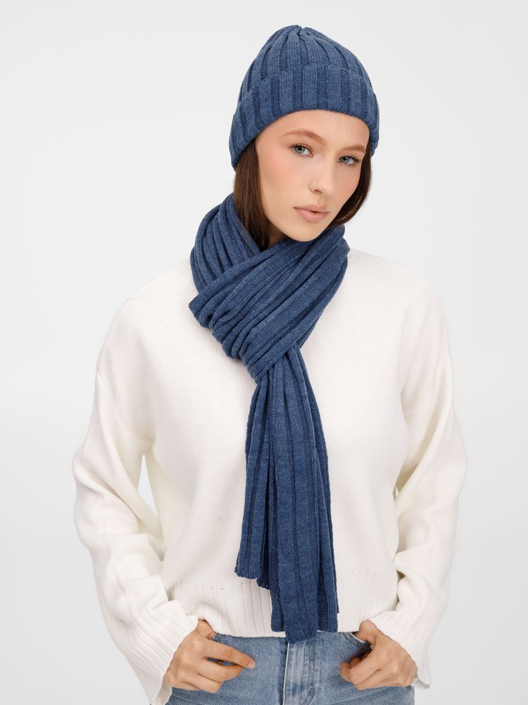 Шапка Metelitsa, синий меланж (джинс) / Миниатюра WWW (1000)