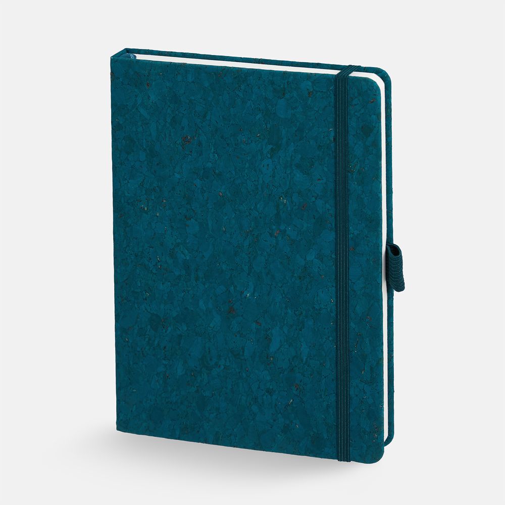 Блокнот Cork County, синий / Миниатюра WWW (1000)