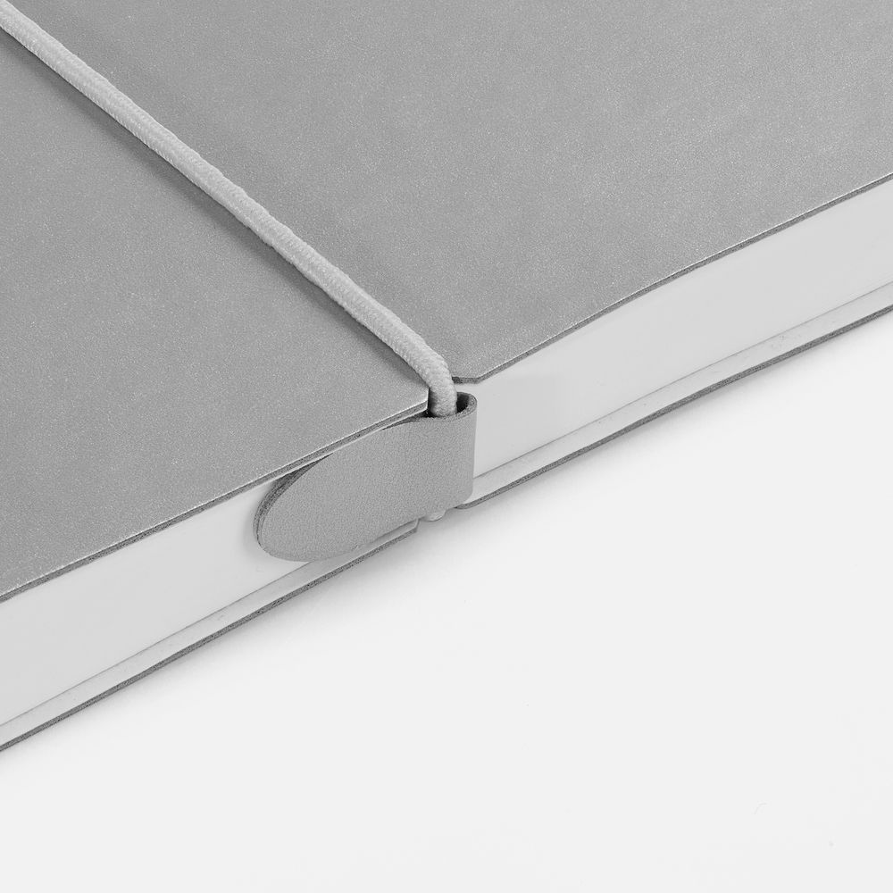 Ежедневник Waltz, недатированный, серебристый / Миниатюра WWW (1000)