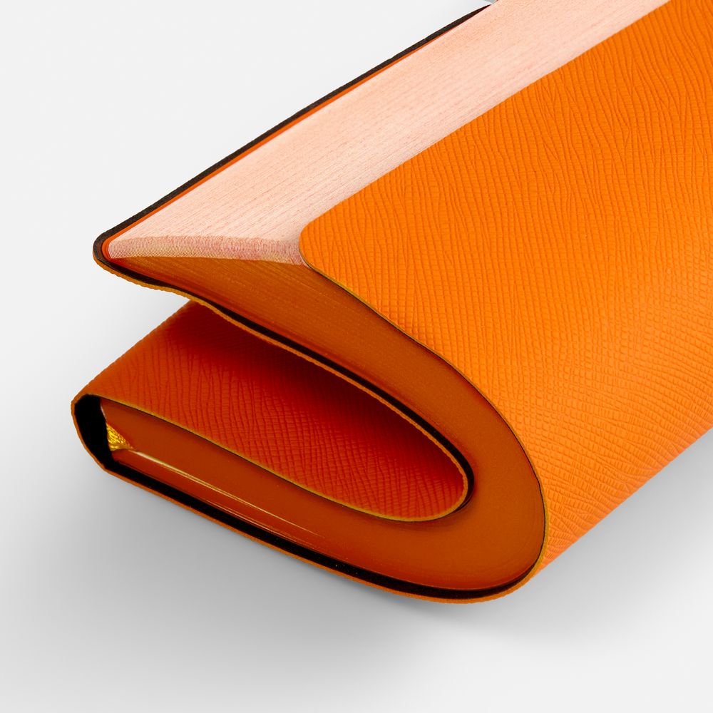 Ежедневник Peel Flex, недатированный, оранжевый / Миниатюра WWW (1000)