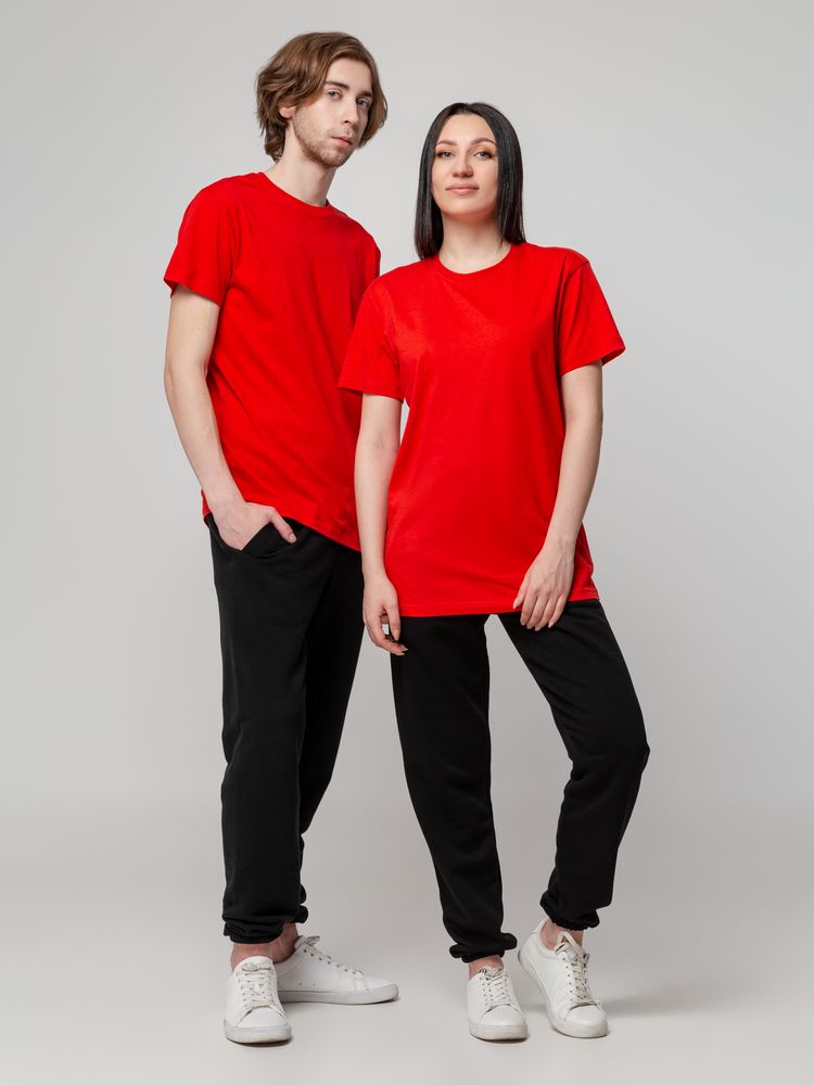 Футболка унисекс T-bolka 140, красная / Миниатюра WWW (1000)