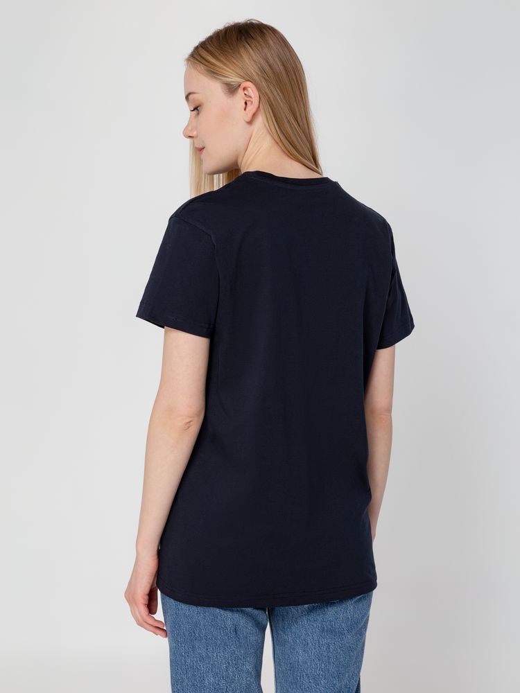 Футболка унисекс T-Bolka 160, темно-синяя / Миниатюра WWW (1000)