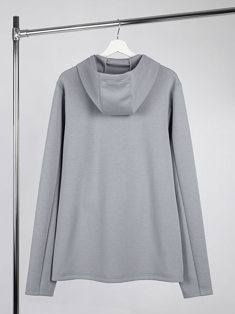 Худи унисекс Begi, серое / Миниатюра WWW (1000)