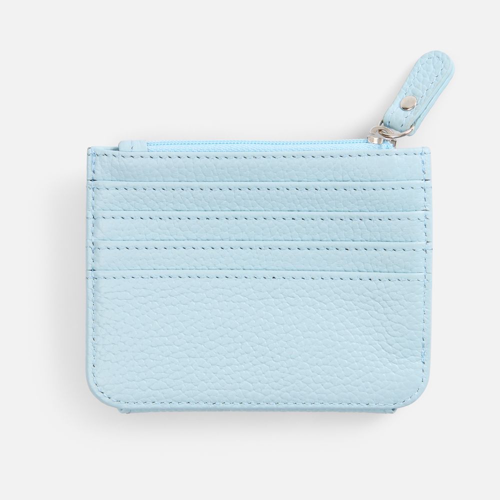 Картхолдер на молнии Unison, голубой / Миниатюра WWW (1000)