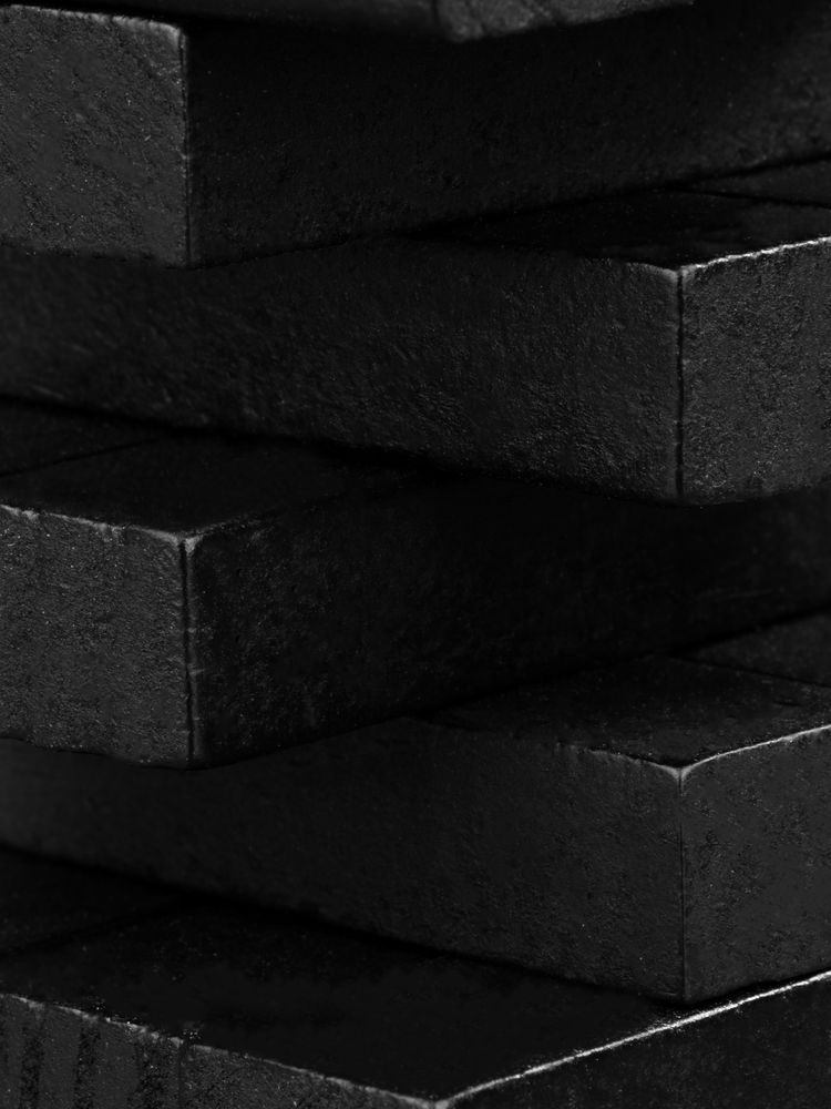 Игра «Деревянная башня мини», черная / Миниатюра WWW (1000)