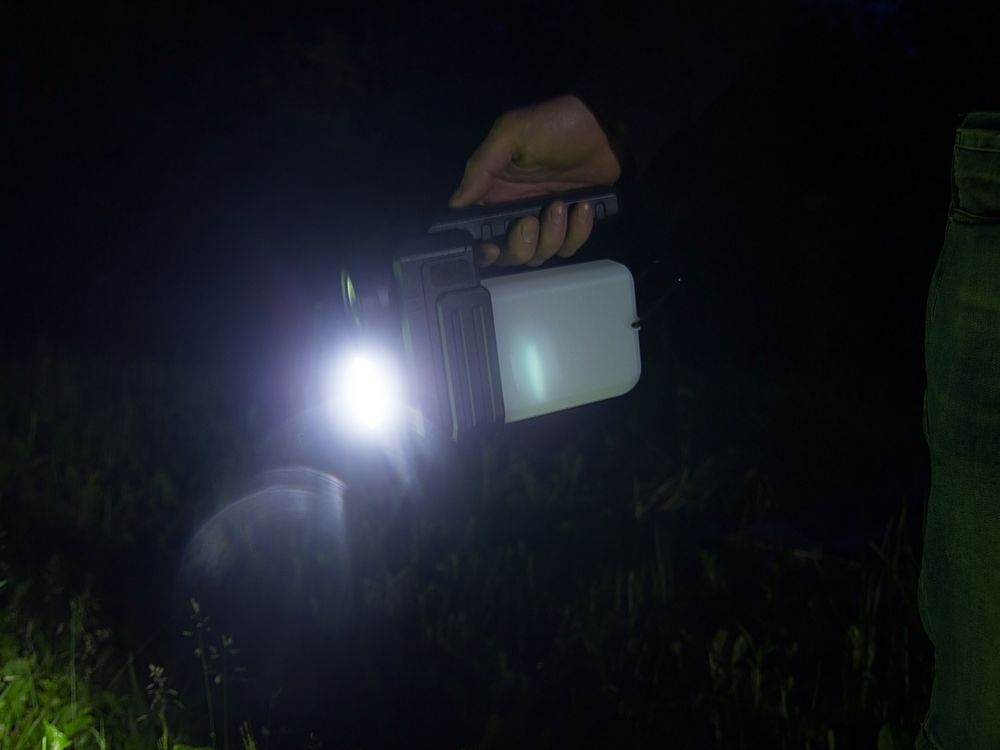 Кемпинговый фонарь-лампа аккумуляторный Yol, черный / Миниатюра WWW (1000)