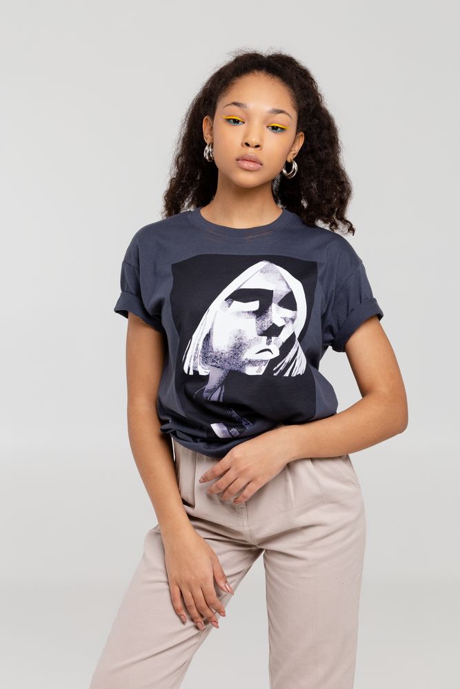 Футболка «Меламед. Kurt Cobain», темно-серая / Миниатюра WWW (1000)