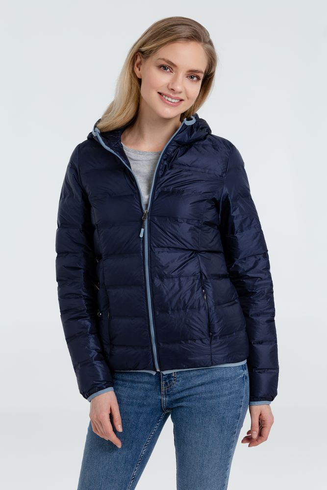 Куртка пуховая женская Tarner Lady Comfort, темно-синяя / Миниатюра WWW (1000)