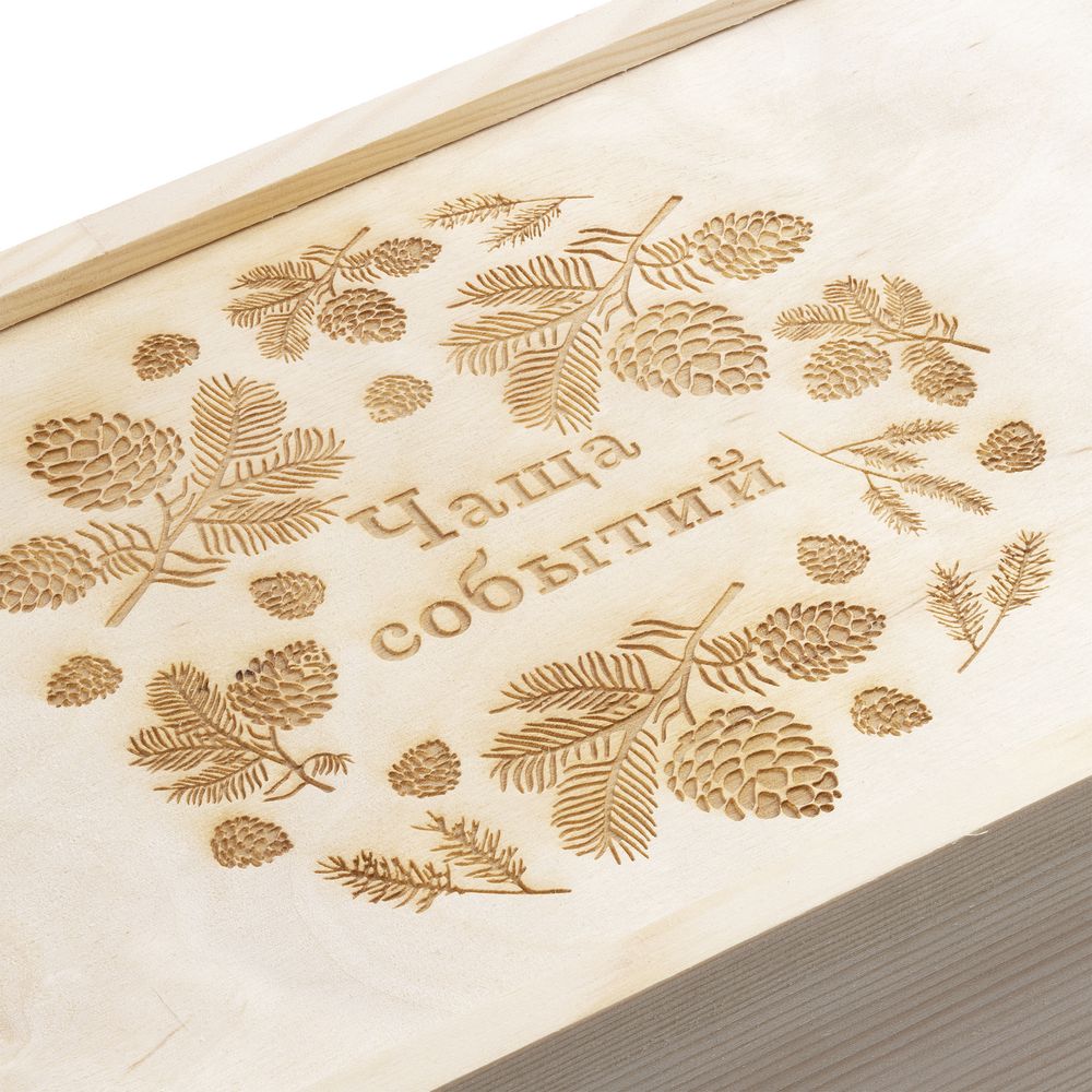 Деревянный ящик «Чаща событий», неокрашенный / Миниатюра WWW (1000)