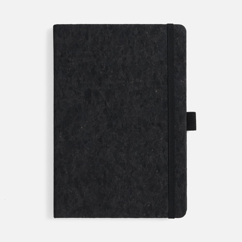 Блокнот Cork County, черный / Миниатюра WWW (1000)