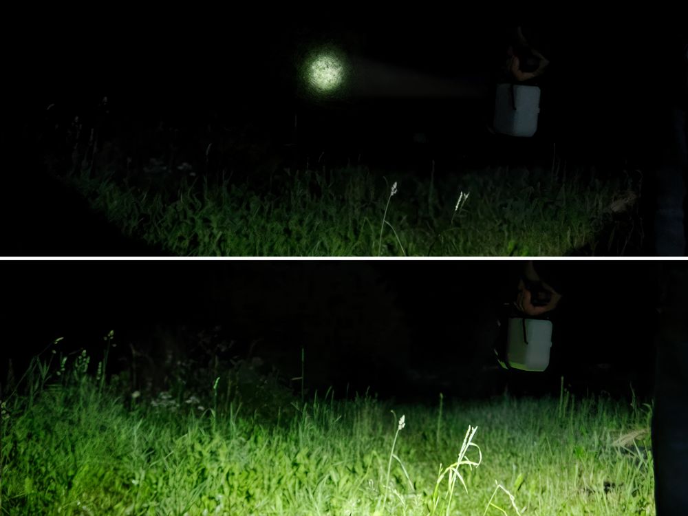 Кемпинговый фонарь-лампа аккумуляторный Yol, черный / Миниатюра WWW (1000)