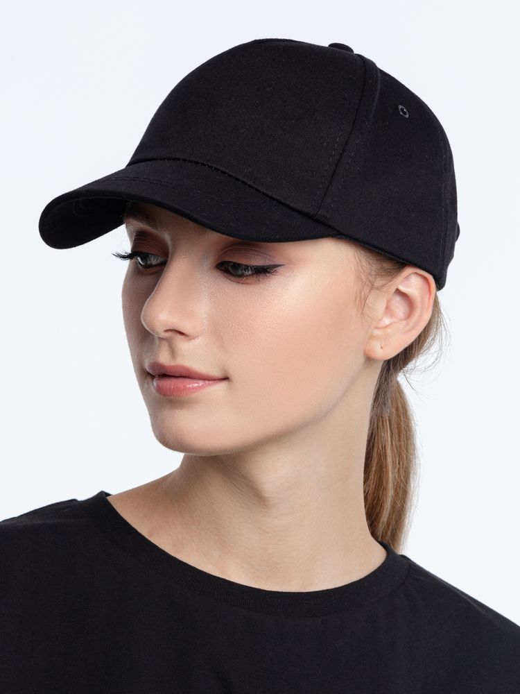 Бейсболка Long Beach, черная / Миниатюра WWW (1000)