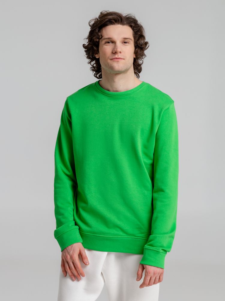 Свитшот унисекс BNC Organic, зеленый / Миниатюра WWW (1000)