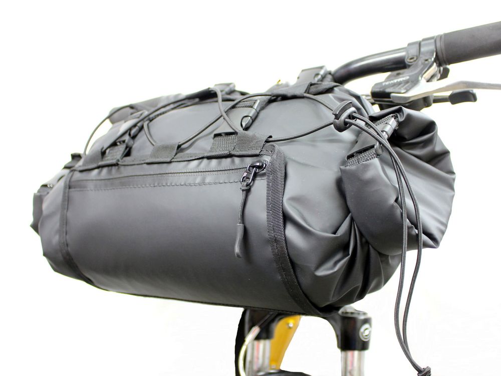 Сумка на руль BikePaсking 12, черная / Миниатюра WWW (1000)