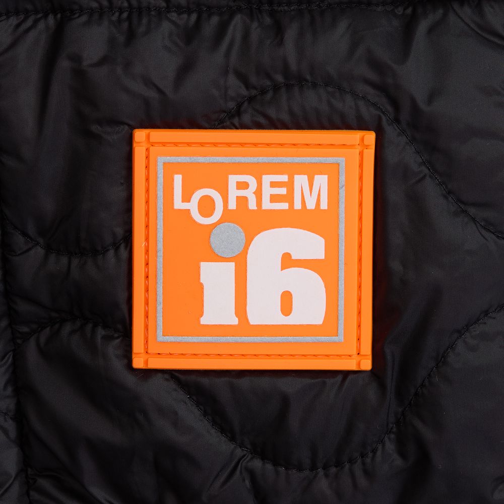 Куртка унисекс Tarnaby, черная / Миниатюра нанесения (1000)