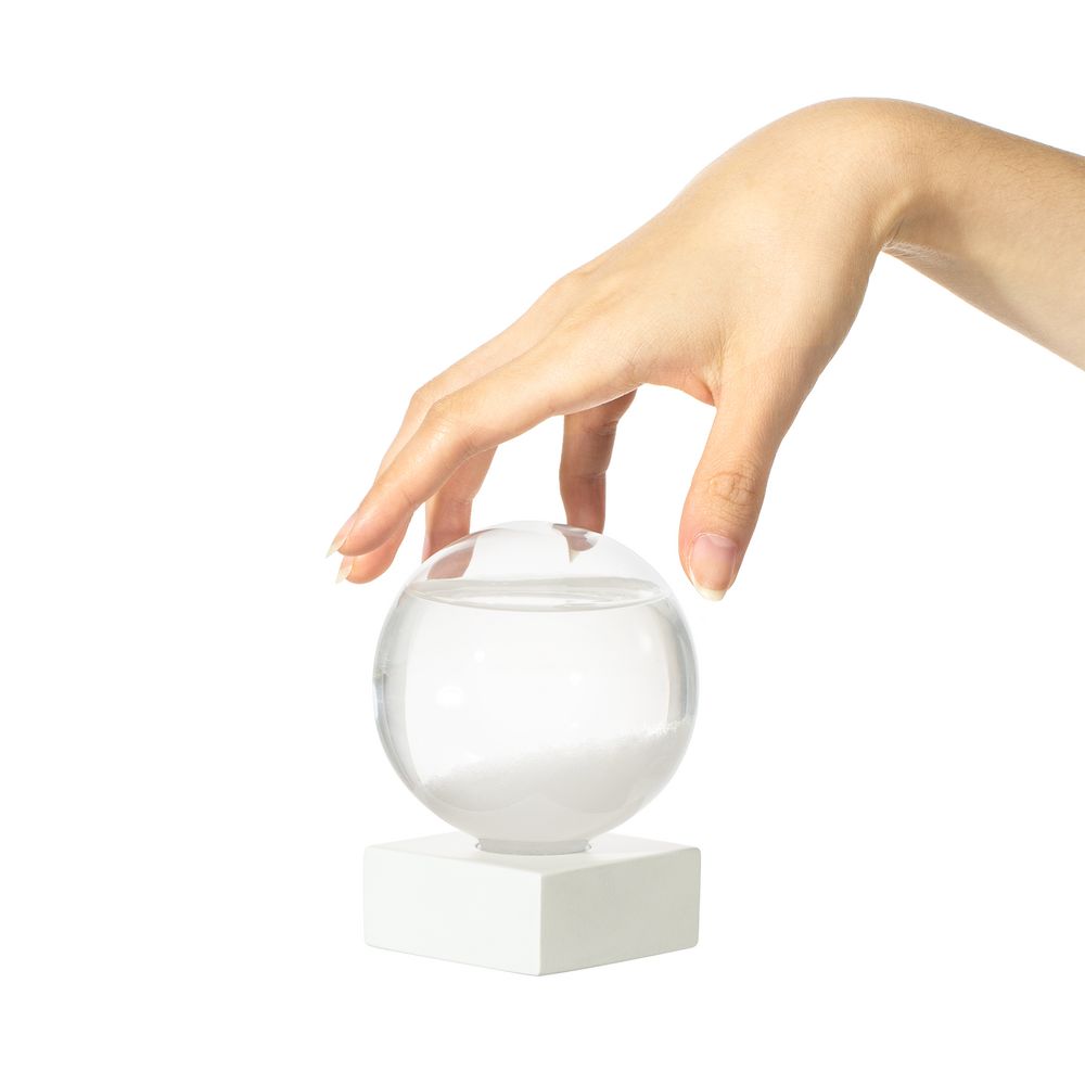 Штормгласс Mystery, белый / Миниатюра WWW (1000)