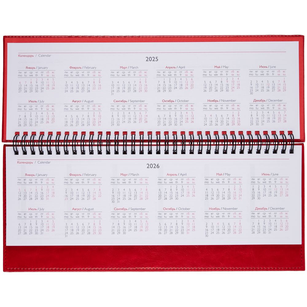 Планинг Faro, датированный, красный / Миниатюра WWW (1000)