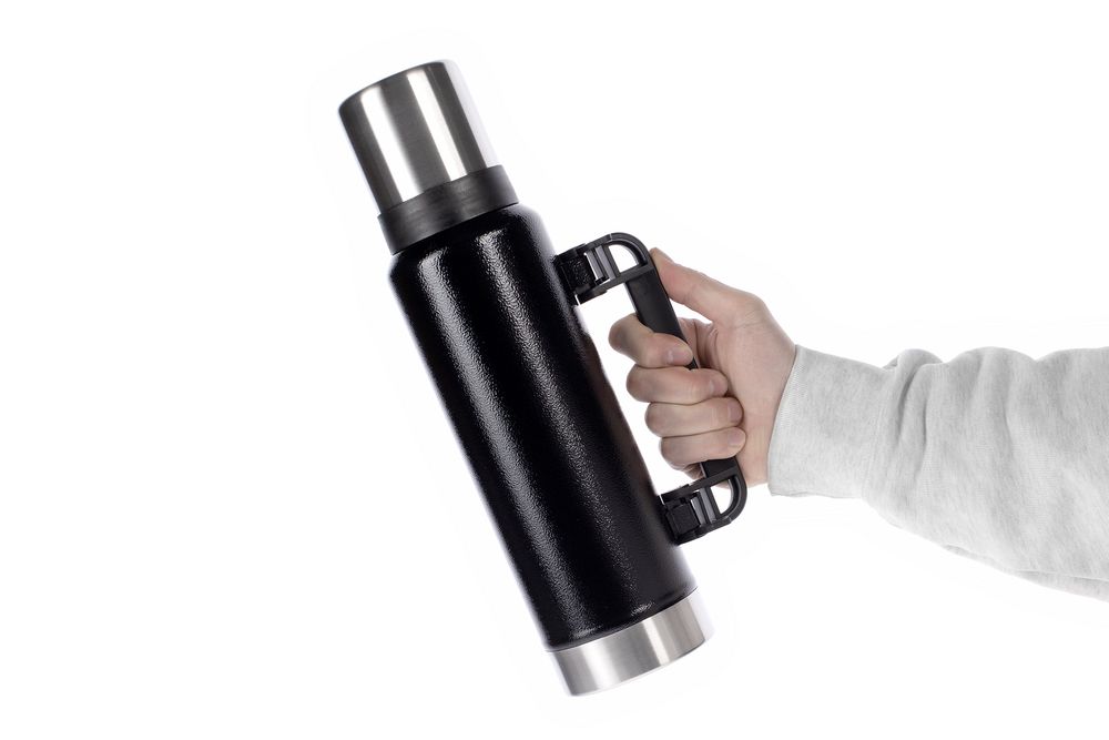 Термос Helg, черный / Миниатюра WWW (1000)