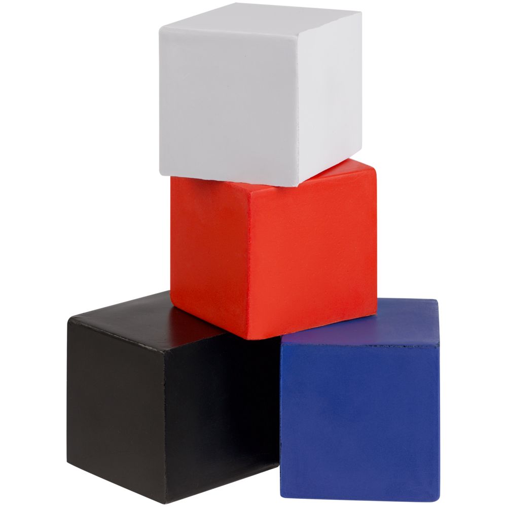 Антистресс «Кубик», белый / Миниатюра WWW (1000)