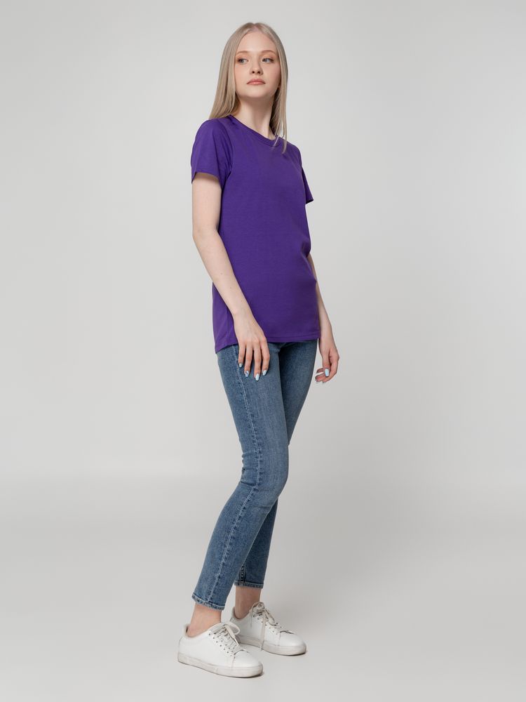 Футболка женская T-bolka Lady, фиолетовая / Миниатюра WWW (1000)