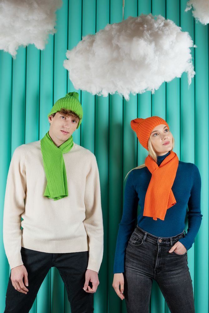 Шарф Yong, зеленый (салатовый) / Миниатюра WWW (1000)