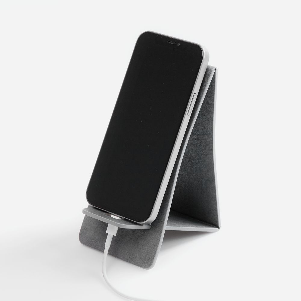 Подставка для телефона Petrus, серая / Миниатюра WWW (1000)