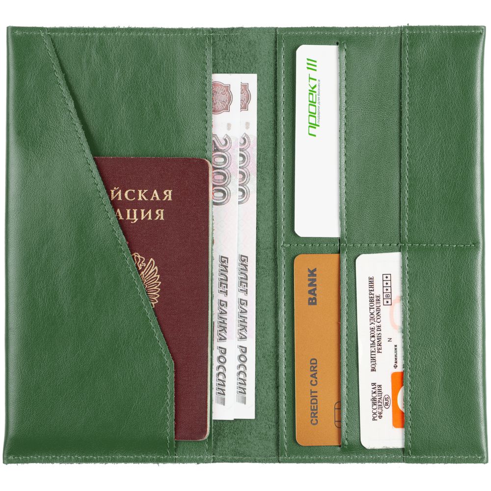 Дорожный органайзер Apache, зеленый / Миниатюра WWW (1000)