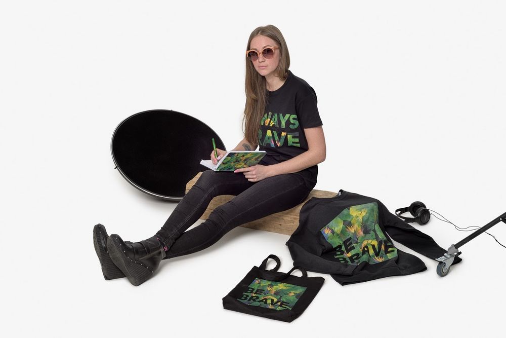 Ежедневник «Будь храбрым!», недатированный / Миниатюра WWW (1000)