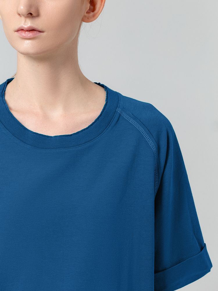 Футболка унисекс Vozduh 1.0, синяя / Миниатюра WWW (1000)