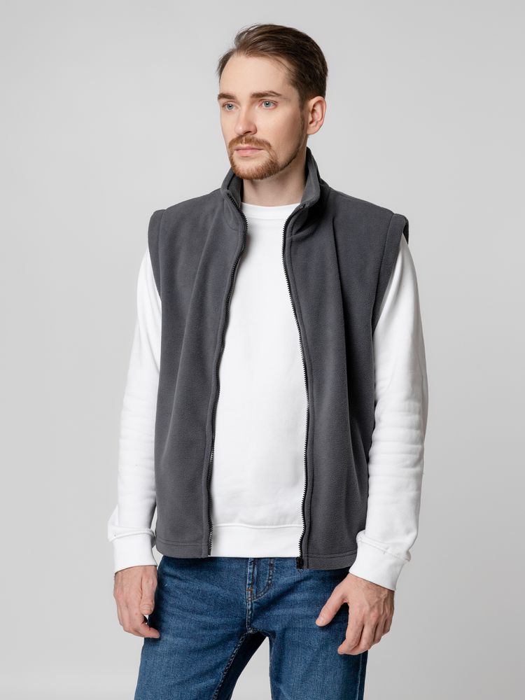 Жилет флисовый Manakin, темно-серый / Миниатюра WWW (1000)