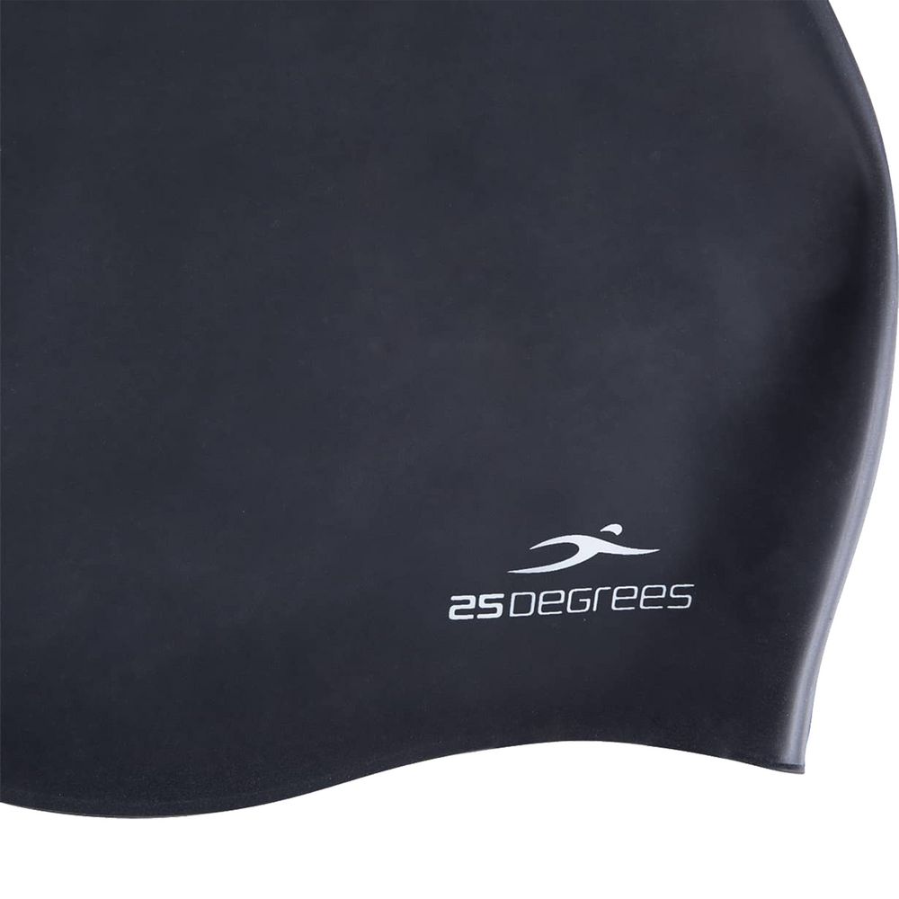 Шапочка для плавания Nuance, черная / Миниатюра WWW (1000)