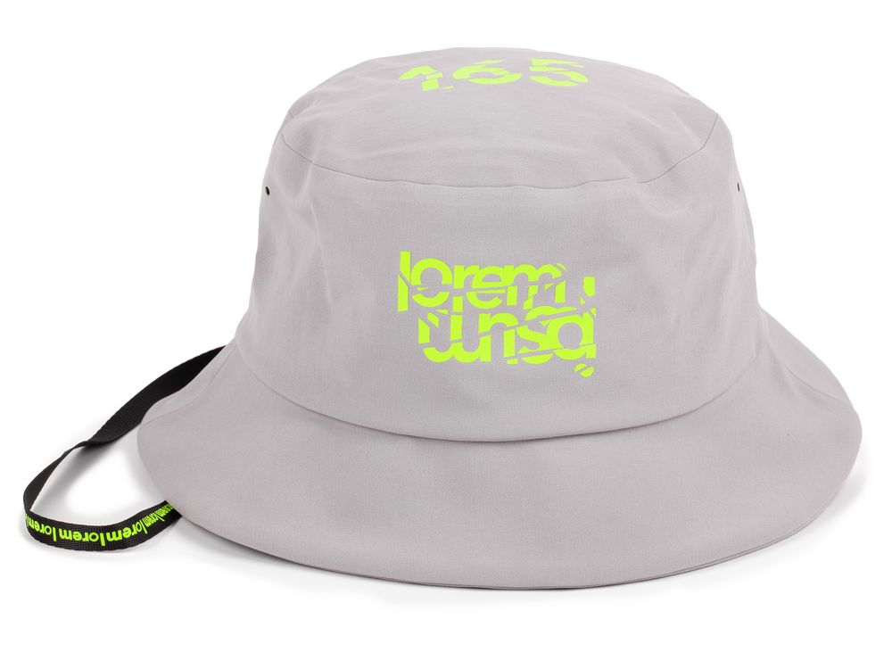 Панама Kosmos, серая / Миниатюра нанесения (1000)