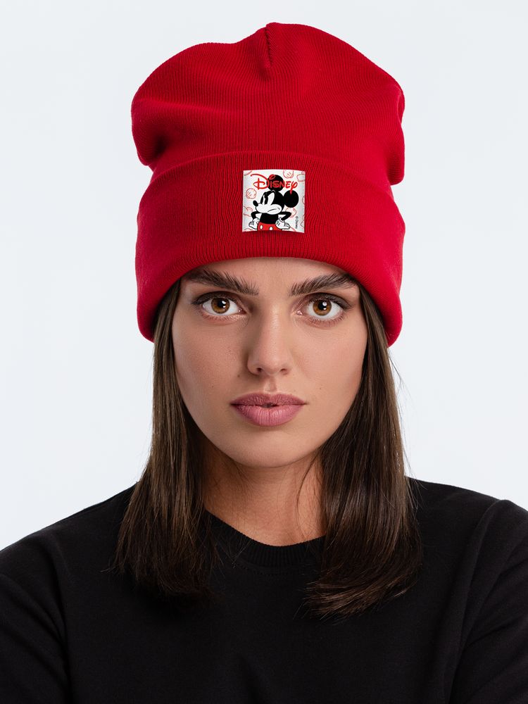 Шапка Angry Mickey, красная / Миниатюра WWW (1000)