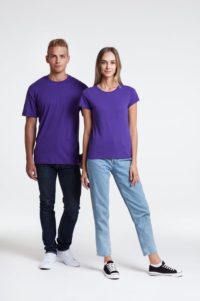 Футболка унисекс T-bolka 140 , фиолетовая / Миниатюра WWW (1000)